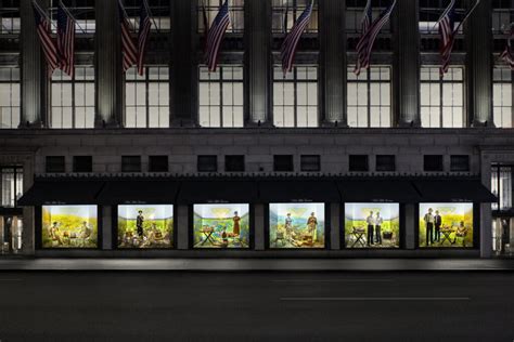 Prada and Saks Fifth Avenue Debut Special Window Takeover